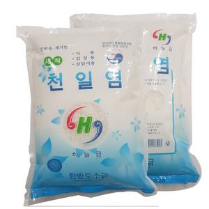 간수, 쓴맛, 황사미세먼지 없는 3단계 세척한 세척천일염3kg 신안 국산100%