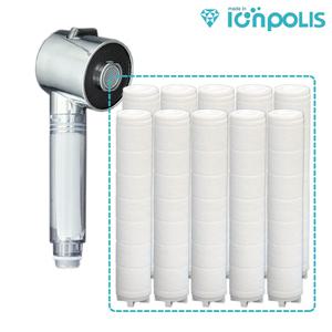 대림바스 주방핸디 염소 녹물제거 호환필터 10개 [이온폴리스]