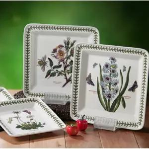 [롯데백화점]포트메리온 사각접시(중2+소2) Set (BG)