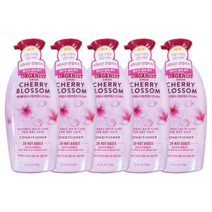 엘지 오가니스트 컨디셔너 체리블라썸 히알루론산 500ml 5개