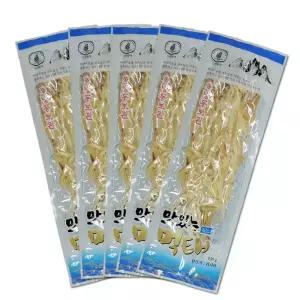 용대리 최상품 황태 손질 먹태 먹태채 130g 5미 진공포장 / 건어물 간식 마른 안주