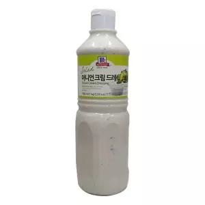 맥코믹 어니언 크림 드레싱 소스 1kg 샐러드드레싱 아이스포장