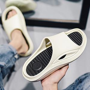 밀착 탄탄 슬리퍼 - 발편한 사무실 실내화 푹신 트렌디한 디자인 소음방지