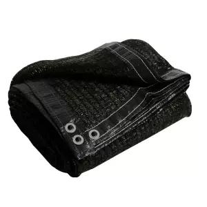 95% 흑색 차광막 6m x 10m 4면봉제 옥상 그늘막 차양막 베란다 햇빛차단 수영장