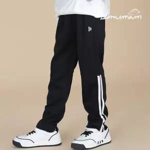 [보누맘] 종아리두줄라인 9부 트레이닝팬츠 블랙