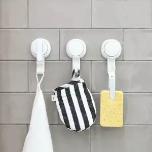 [아이정] 푸시형 후크 욕실 주방 흡착 고리 8종 모음