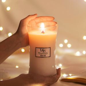 우드윅 라지 향초 609 g 캔들 + 캔들상자, 라이터