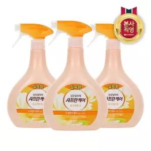 샤프란케어 섬유탈취제 실속형 900ml 싱그러운향 x 3개