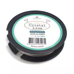 ALL 팔찌고무줄 0.7mm 투명 우레탄줄 50m 한롤