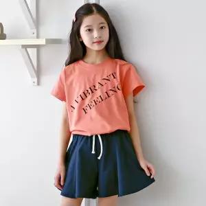 [보리보리/초딩하우스]필링치마바지세트(여름) 주니어의류 초등학생옷 초등여아옷 여아상하복