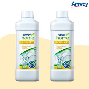 암웨이 주방세제 디쉬 드랍스 바이오퀘스트 식기 세정제 1L 2개