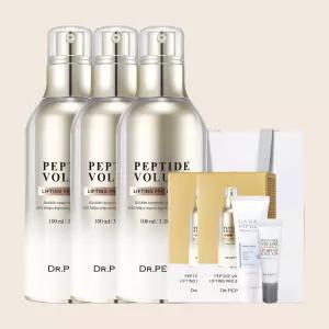 닥터펩티 펩타이드 볼륨 리프팅 프로 에센스 100ml 3병 세트 + 샤쉐 40매 + 하이드라크림 20ml + 스타트업크림 8ml + 쇼핑백