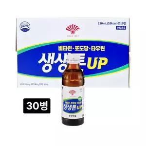 동화약품 생생톤업 120ml x 30병 비타민음료 생생톤UP