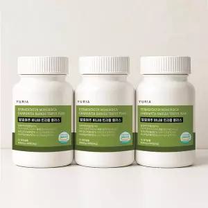 유리아 국산 발효 여주 바나바 트리플 플러스 3박스 600mg x 180정 6개월분