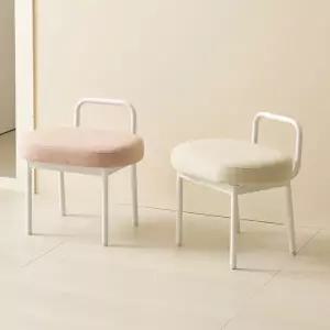 보루네오 마르체 폴라 패브릭 스툴 화장대 의자 BCM612C