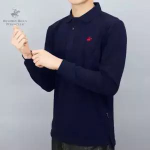 폴로 클럽 클래식 피케티셔츠 남자 긴팔 카라티 간절기 무지 면티셔츠 빅사이즈 115까지