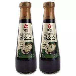 코스트코 백설 프리미엄 굴소스 700g 350g x 2개입)