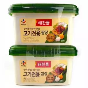 코스트코 CJ 해찬들 고기전용 쌈장 2kg 1kg x 2ea)