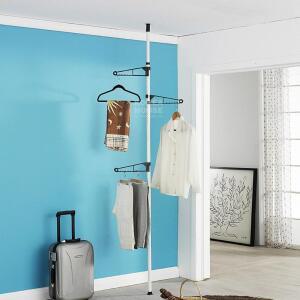 국산 1단 폴 행거 일반형 고정식 기둥식 천장형 25mm