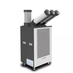 [마켓포유]캐로스 실외기 없는 산업용 에어컨 작은3구 CPC-F5800G 업소용 창고 휴게소 냉방기