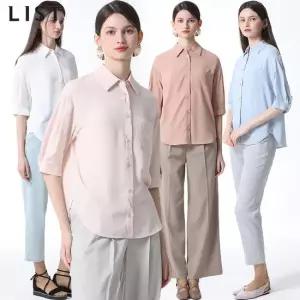 [리스트] 베이직 7부 소매 블라우스