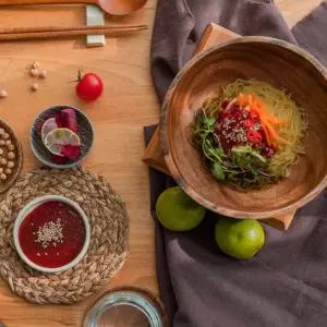 삶지 않고 바로 먹는 간편한 웰빙 두부품은호박국수180gx20팩