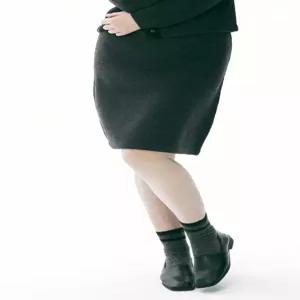 [유닛]라쿤 혼방 자카드 쇼츠 니트 스커트 [UFI3-KBS381N]