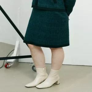 [유닛]모헤어 혼방 자카드 니트 스커트 [UFI4-KBS485N]