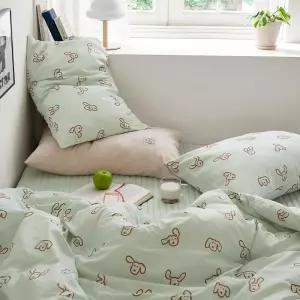 비비 항균 워싱 차렵 이불 베개 세트 Q