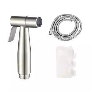 [텐바이텐]샤워기세트 스텐청소건실버+샤워기호스 1.5m+흡착식거치대