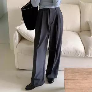 [코코블랑] 로스 벨트 와이드 슬랙스(벨트set)