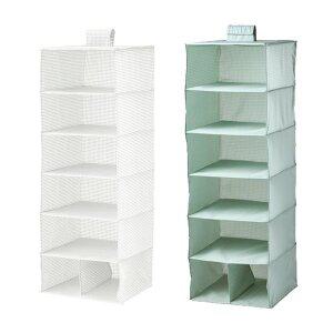 [마켓비]이케아 STUK 스투크 7칸 수납함 30x30x90cm/행잉오거나이저/옷걸이행거/의류정리