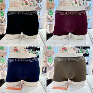 [엘르이너웨어](천안아산점)24년 FW 2차 솔리드 남성 드로즈 4종 택1 (EDMDR871BK,WN,KH,NV)