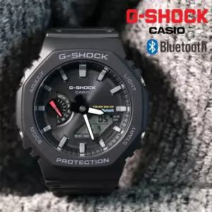 지샥 G-SHOCK 전자 패션 남성 남자 손목시계 블루투스 지얄오크 GA-B2100-1A