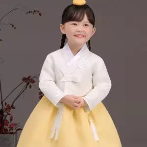 [보리보리/더예한복]QT60002-나리봄봄 여아한복 아동한복