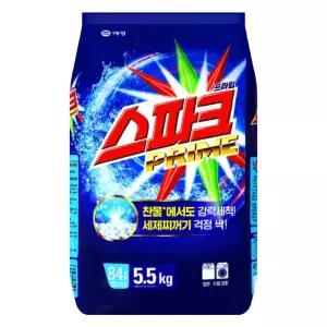 애경 스파크 세탁세제 찬물전용 리필 5.5kg