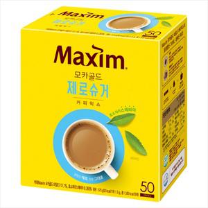 맥심 모카골드 제로슈거 커피믹스 50T//2개구매시 1000원 DCX넉넉한 유통기한
