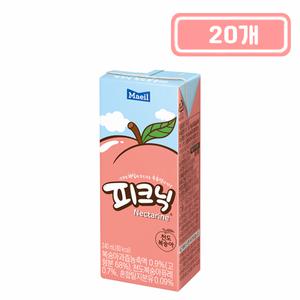 매일 피크닉 천도복숭아 240ml x 20개