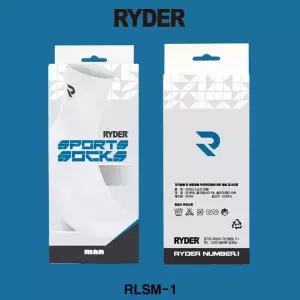 라이더 배드민턴 남성 자수 국대 장목 양말 BOX 포장 RLSM-1