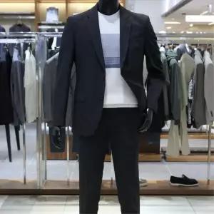 [바쏘](의정부점)25 NEW 여름필수 구김제로 사방스판 카치온 Cool AIR Set UP Play 캐주얼 정장세트 딥...