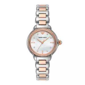 [공식본사정품] 아르마니 AR11569 Mia) 미아 자개 여성 메탈시계