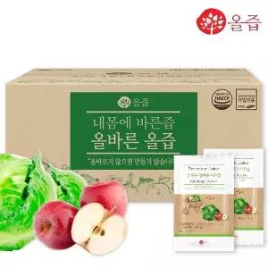 [올즙]올바른 양배추사과즙 100포(실속포장)