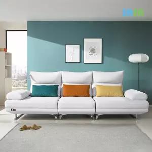 (E)데코라인 피코크 코모도패브릭 스윙 4인소파