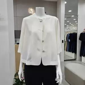 [KL]7부소매케이프자켓KWJKPF0600_IC