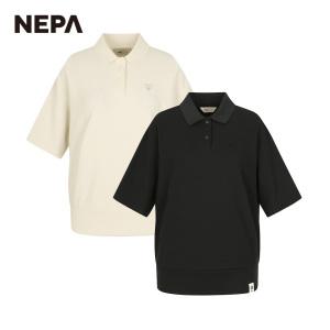 네파 여성 그린마인드 반팔 폴로 티셔츠 (루즈핏) 7J45260