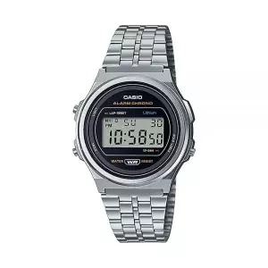 카시오 빈티지 레트로 캐주얼 메탈 전자시계 (A171WE-1A)