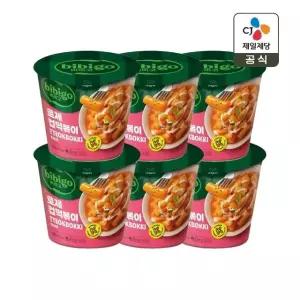 비비고 로제 떡볶이 108g x6개