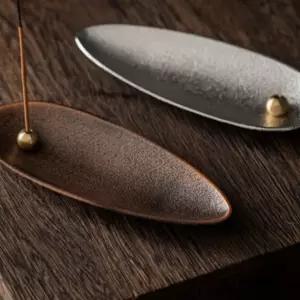 메탈 인센스 스틱 홀더 향꽂이 향받침대 트레이 (WFGW0ER)