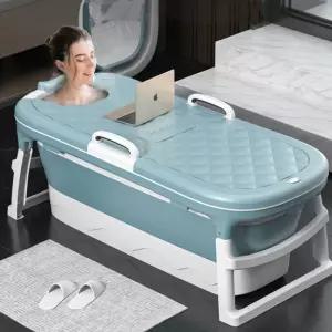 반신욕기 중형 이동식 욕조 성인 접이식 욕조 프리미엄 접이식 욕조 공간활용 반신욕