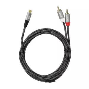 SNX1494 Type C 타입 to 2RCA 5M 오디오 스피커 케이블 스마트폰 PC 노트북 변환 앰프 연결선